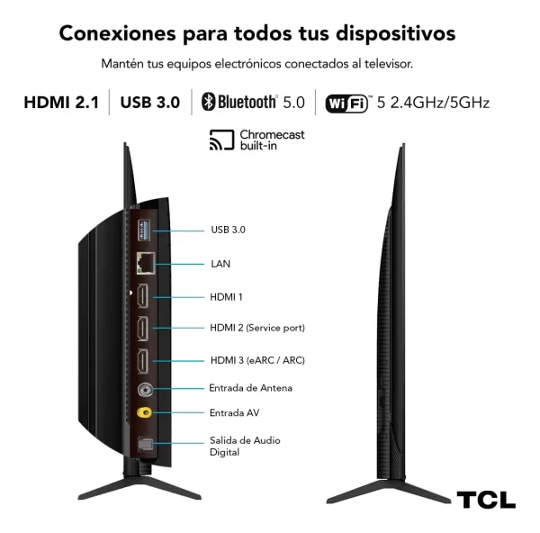 Televisor Smart TV TCL 50P725 LED 4K 50" - Imagen 5