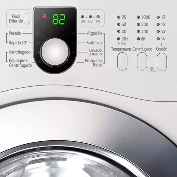 Lavarropas Automático  Samsung WW65M0NHUU 6.5 KG Plata - Imagen 4