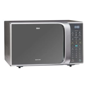 Microondas Grill BGH Quick Chef B228DS20 28 Litros Silver