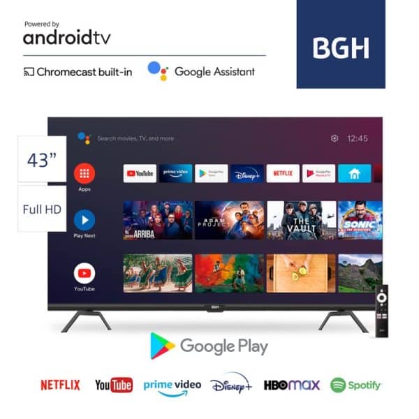 Televisor Smart TV BGH B4322FS5A FHD 43"