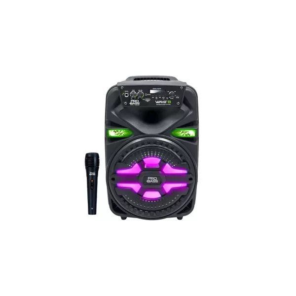 Parlante Bluetooth Probass Wave 8 8"