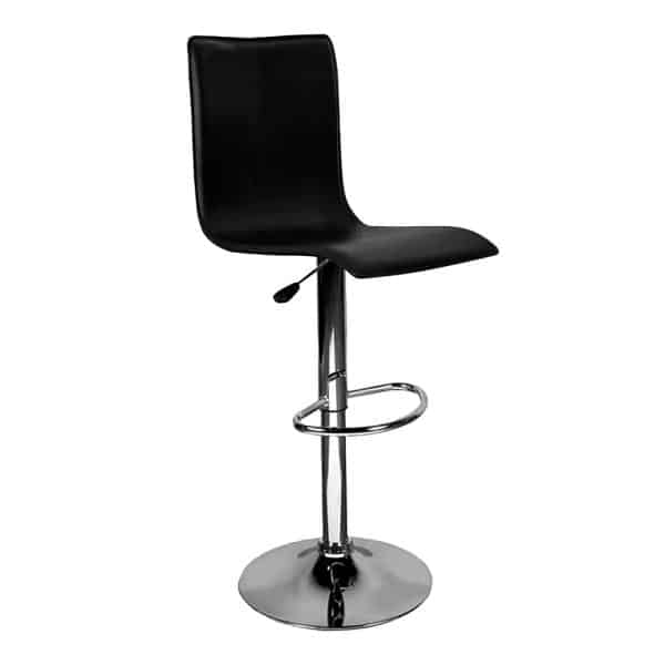Banqueta Ecocuero con Respaldar Alto Color Blanco X2 Unidades - Imagen 8