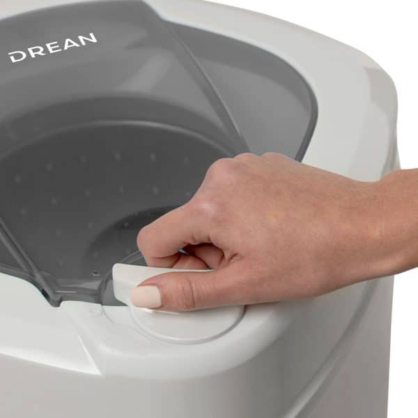 Secarropas Centrífugo Drean QV 2800 RPM  6.5 KG Tambor Acero - Imagen 2