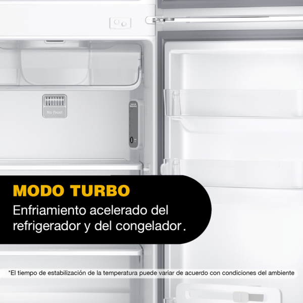 Heladera Whirlpool WRM39CKIDM 340 Litros Acero Inoxidable - Imagen 8