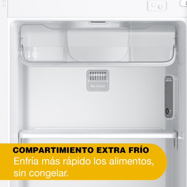Heladera Whirlpool WRM39CKIDM 340 Litros Acero Inoxidable - Imagen 7