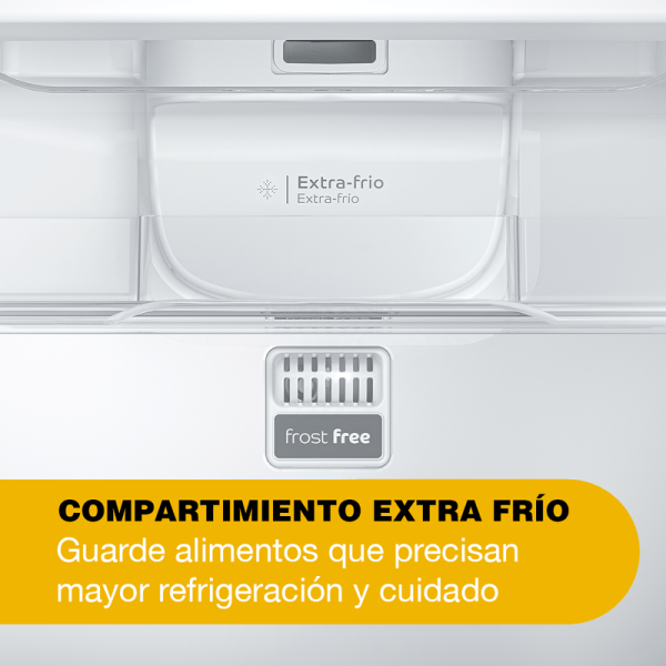 Heladera Whirlpool WRM42HKDIM 386 Litros Acero Inoxidable Inverter - Imagen 5