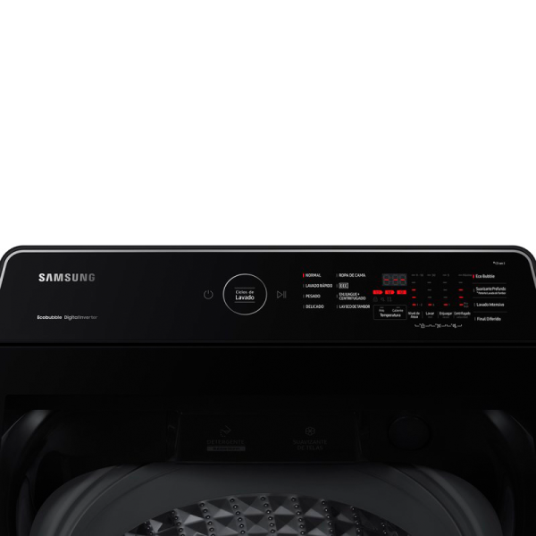 Lavarropas Automático Inverter Samsung WA85C5441BVUBG 8.5 Kg Negro - Imagen 5