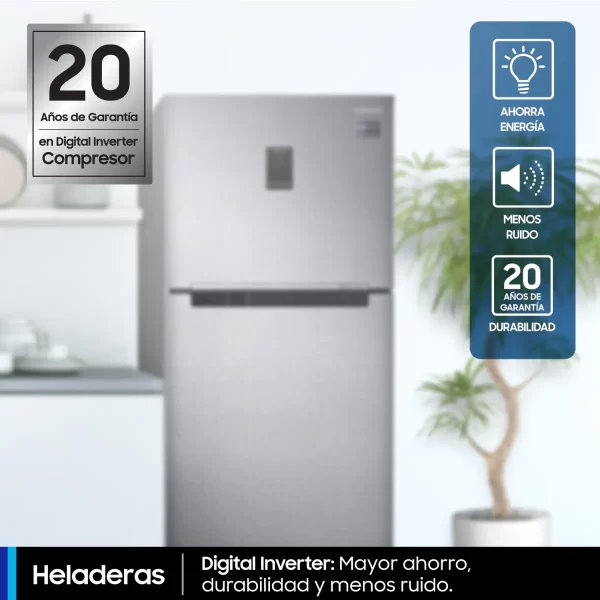 Heladera Samsung 382 Litros RT38K5932BS con dispenser - Imagen 4