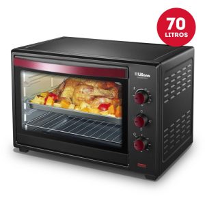 Horno Eléctrico Liliana Grandcook AO170 70 Litros Negro