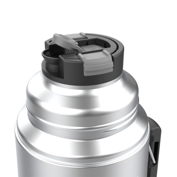 Termo Peabody E-termo 1 Litro Pico Cebador + Bombilla Silver - Imagen 3