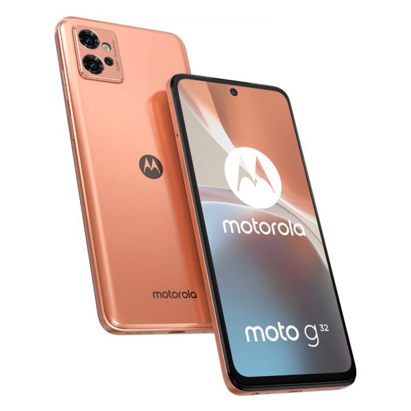 Celular Smartphone Motorola G32 128 GB 6 GB de RAM Rosado Metalizado - Imagen 4